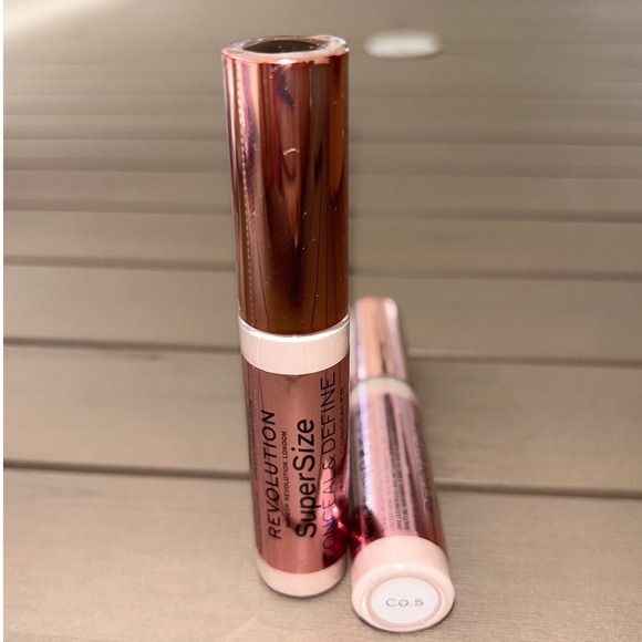 Revolution Super Size Conceal & Define Concealer C0.5 Makeup X2 - Picture 1 of 2